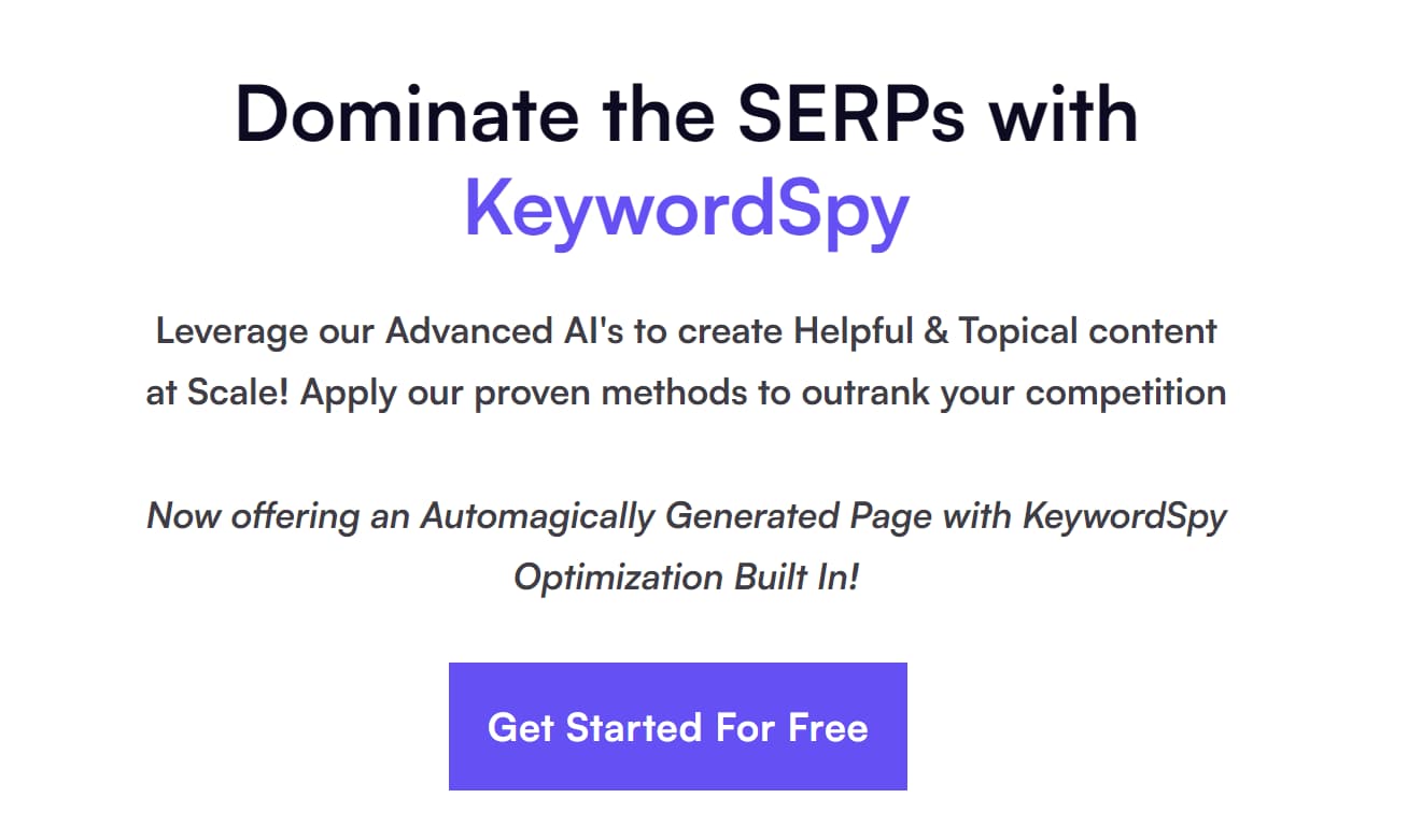 KeywordSpy AI Tool Review