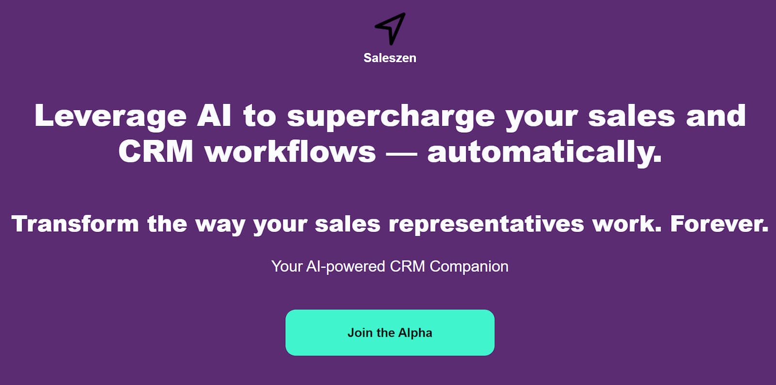 Sales Zen - AI Tool Review