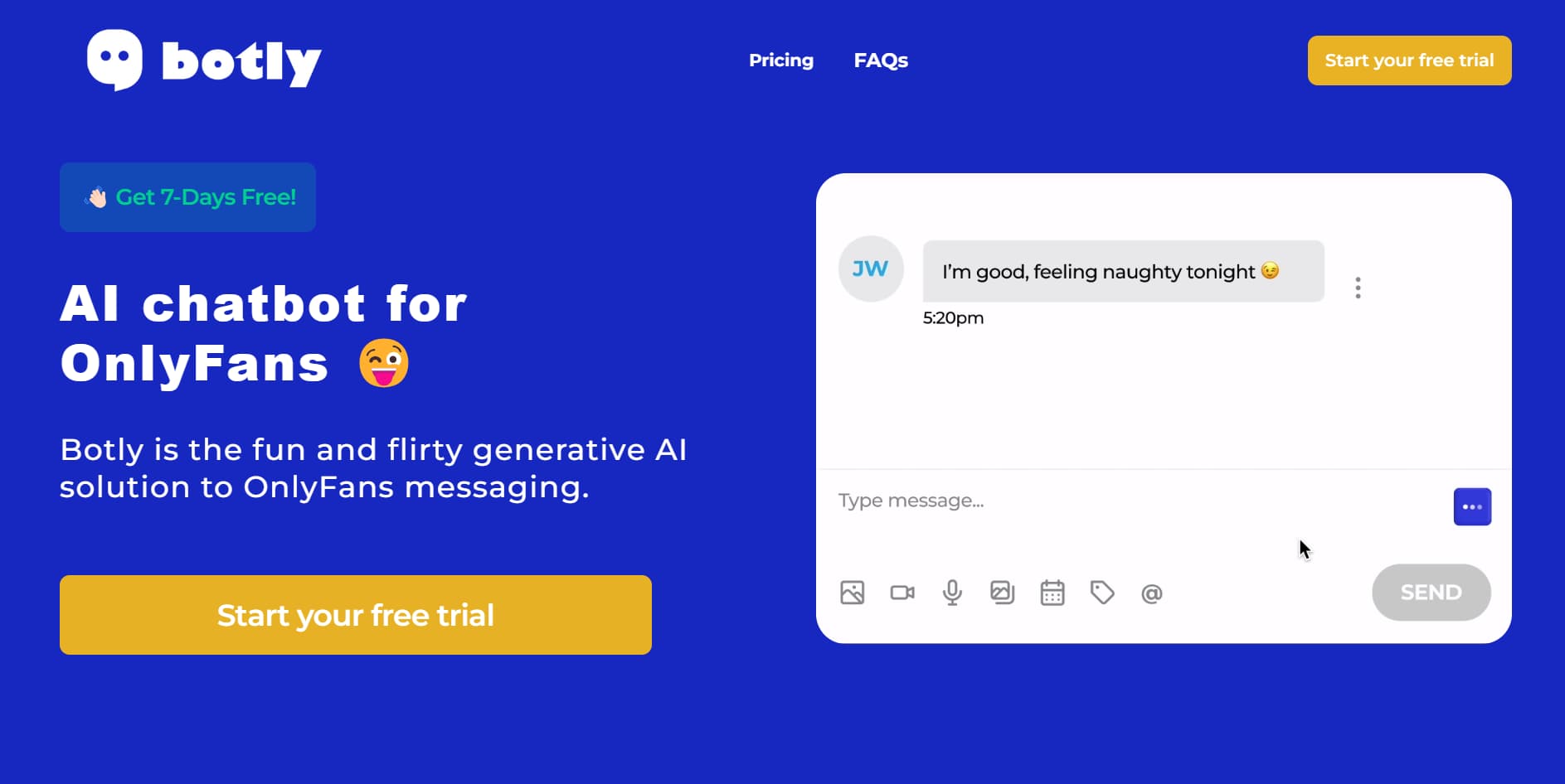 Botly - AI chatbot for OnlyFans