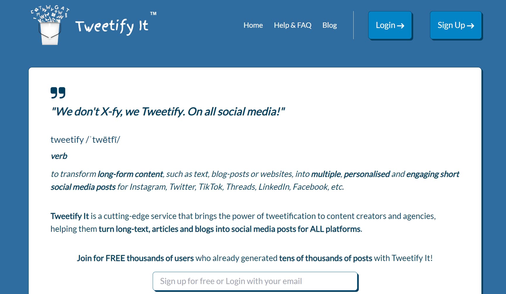 Tweetify Tweetify