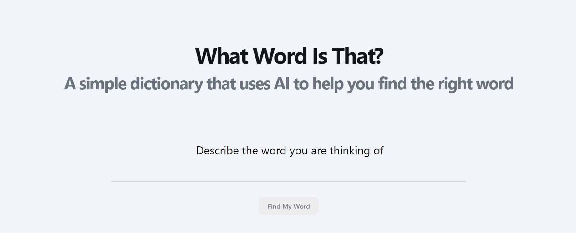 Whatwordisthat Whatwordisthat