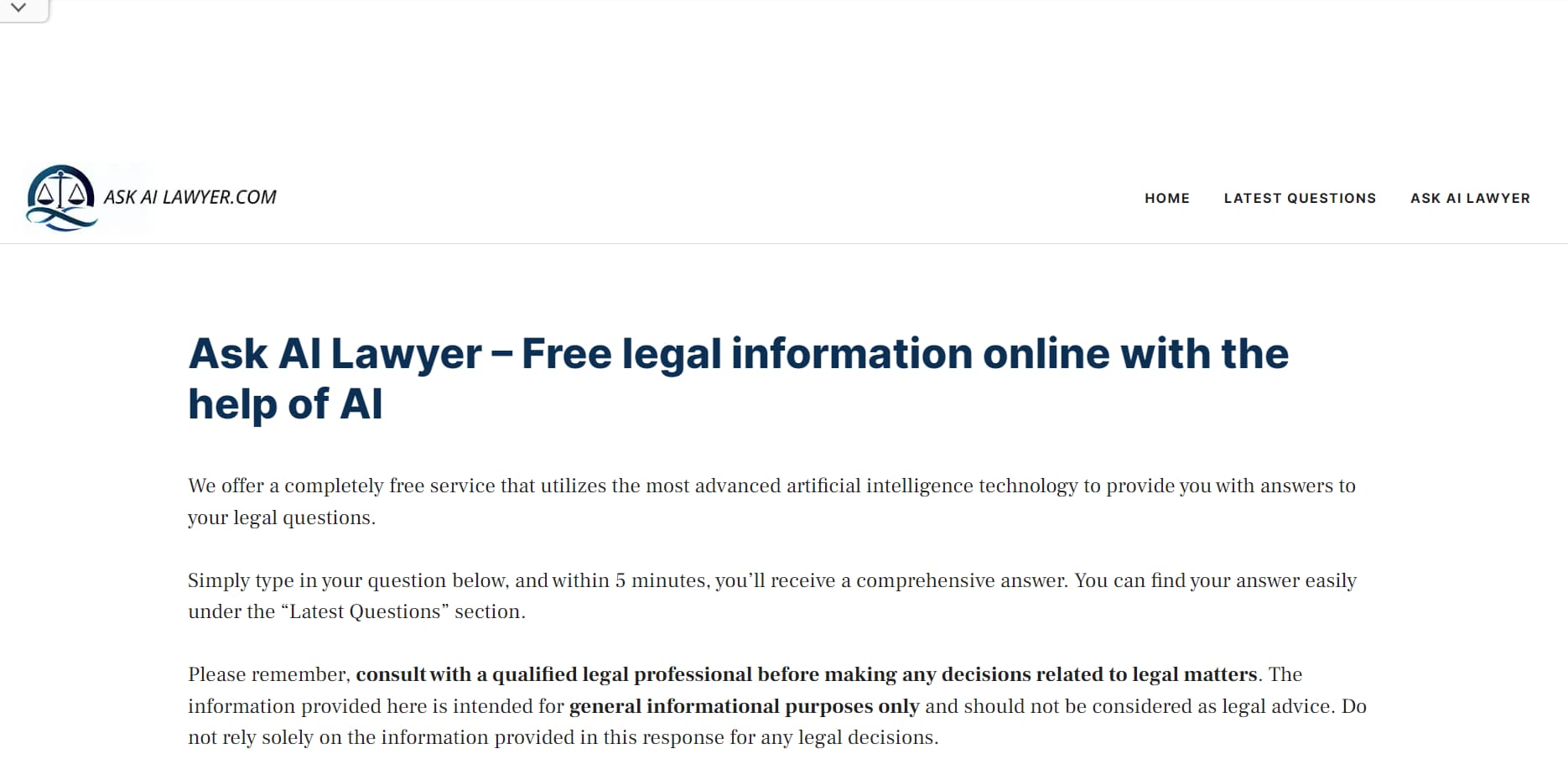 Ask ai lawyer