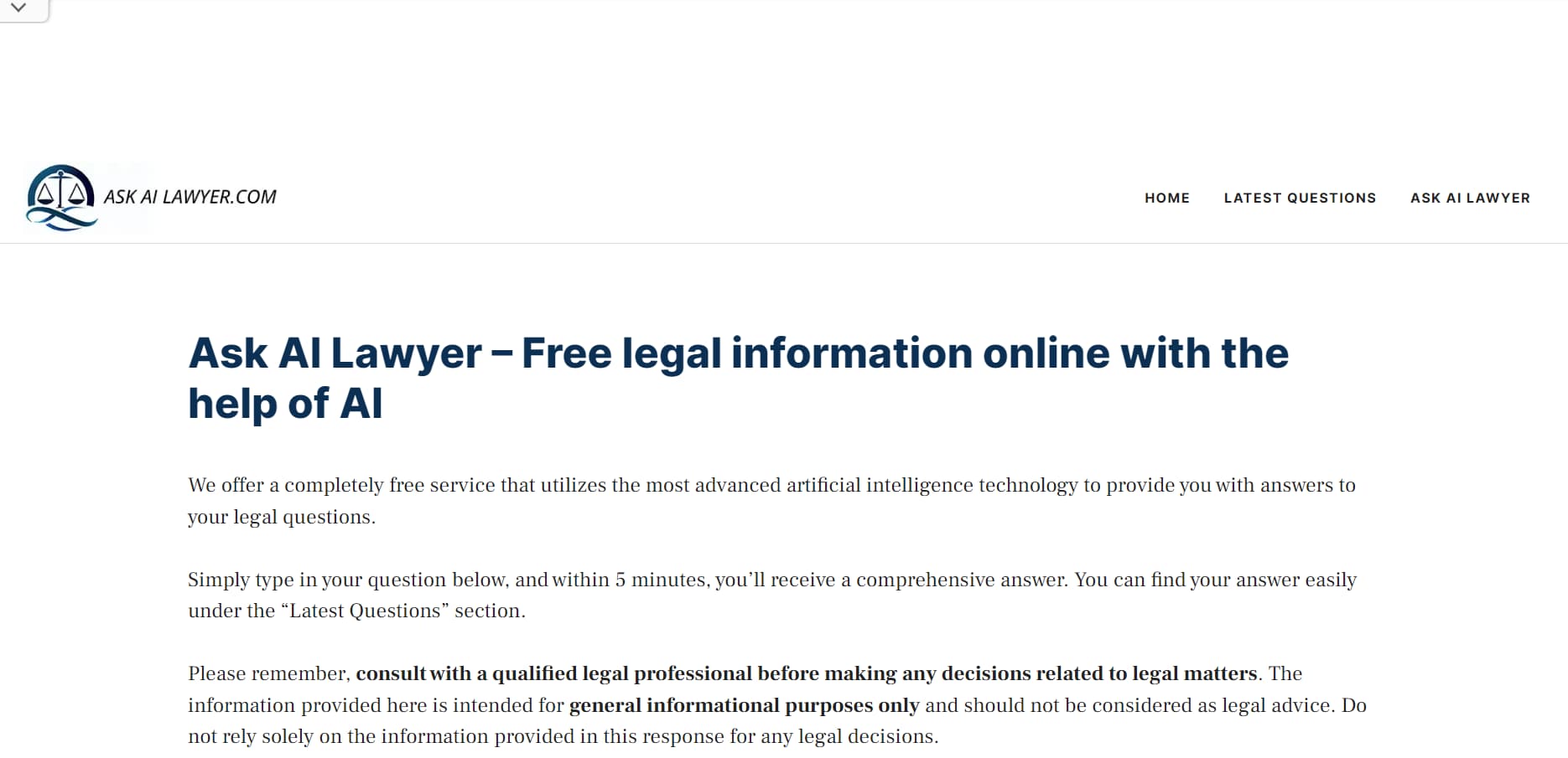 Ask AI Lawyer