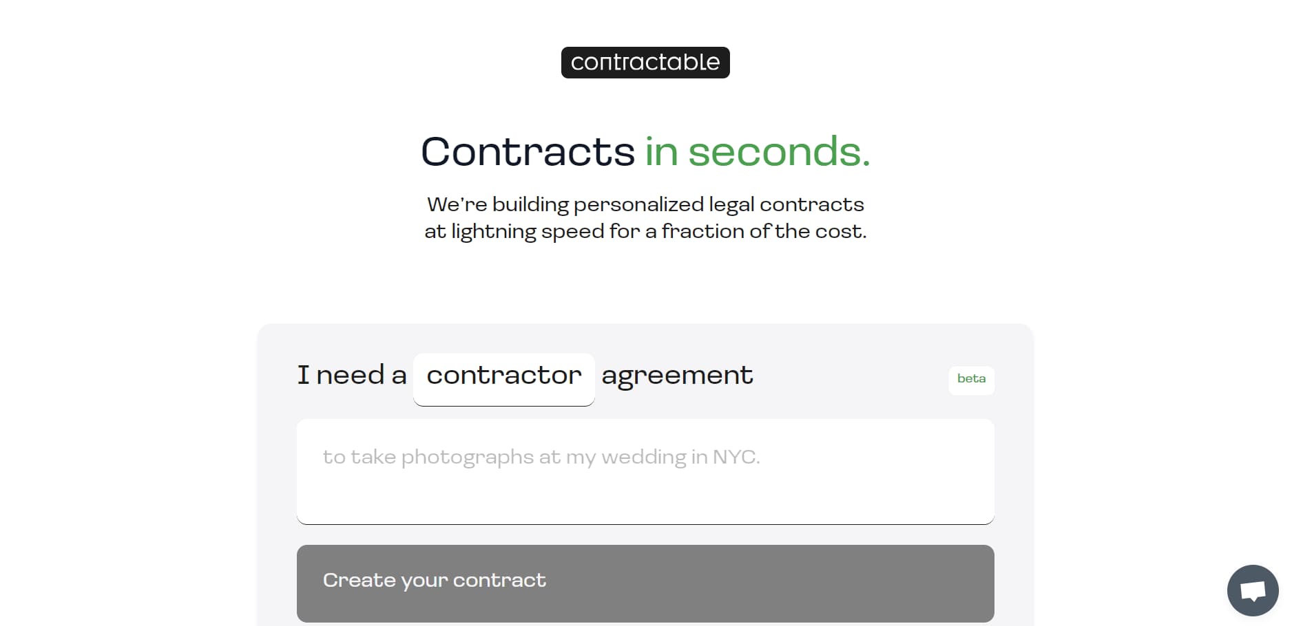 Contractable Contractable