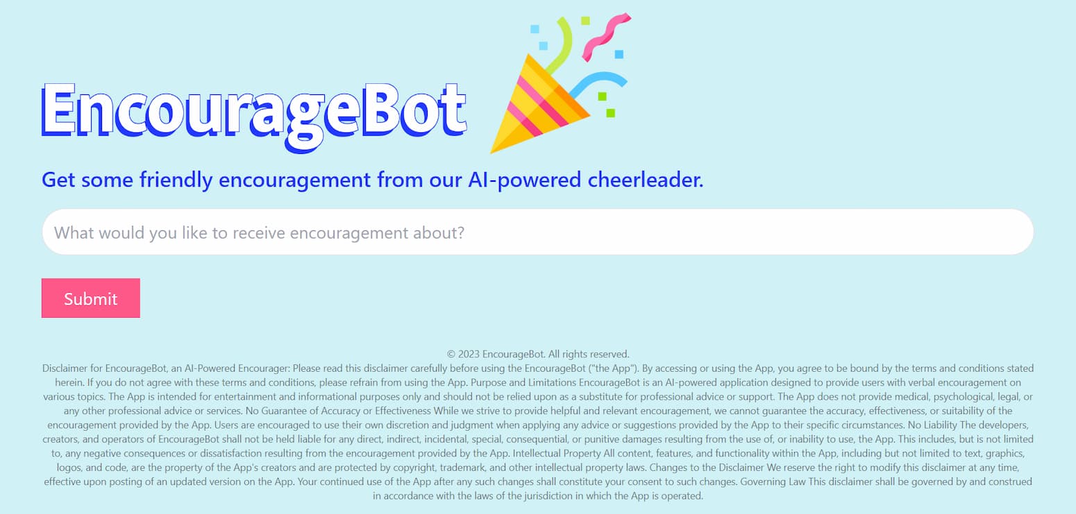 Encouragebot Encouragebot