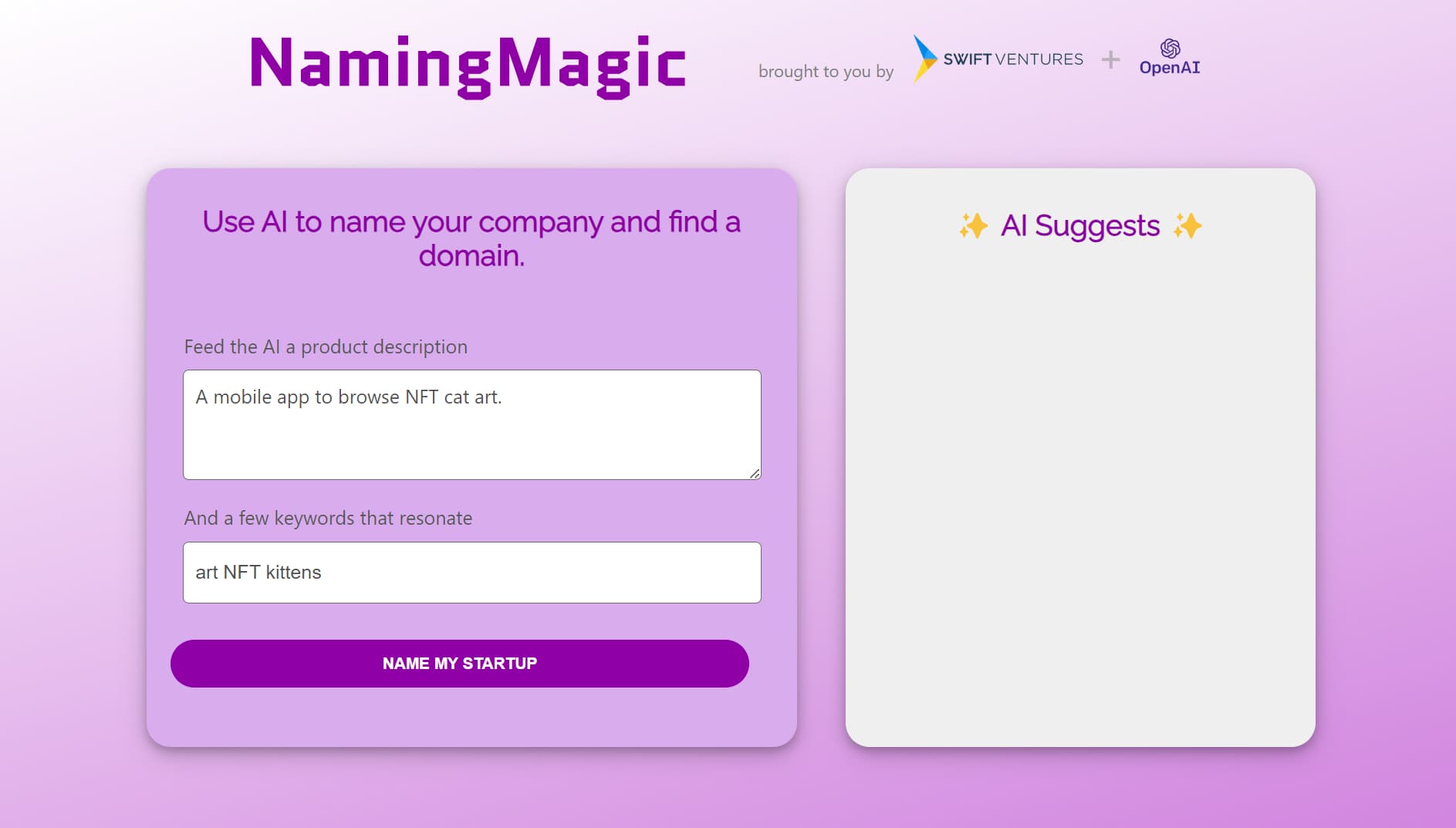 Naming Magic AI Naming Magic AI