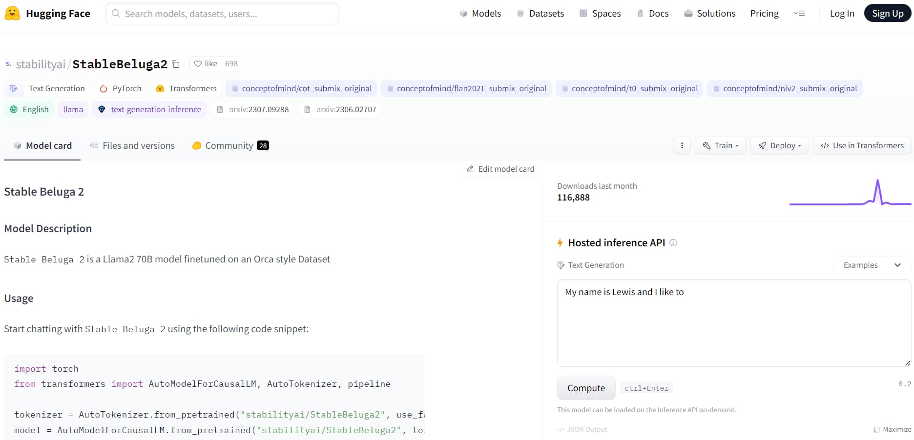 StableBeluga2 StableBeluga2