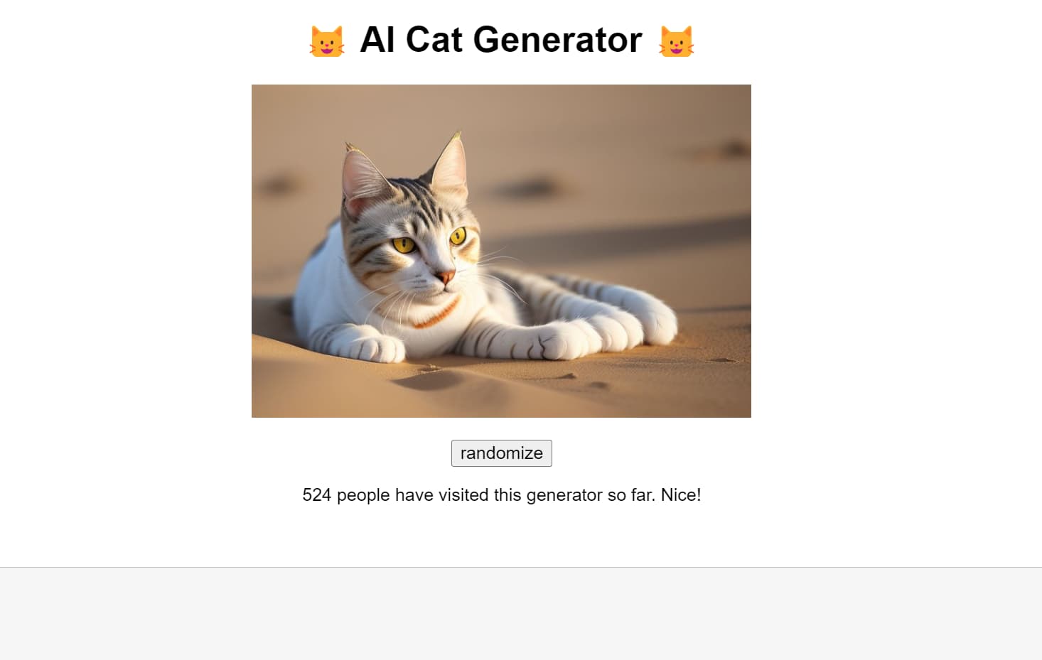 Cat Generator