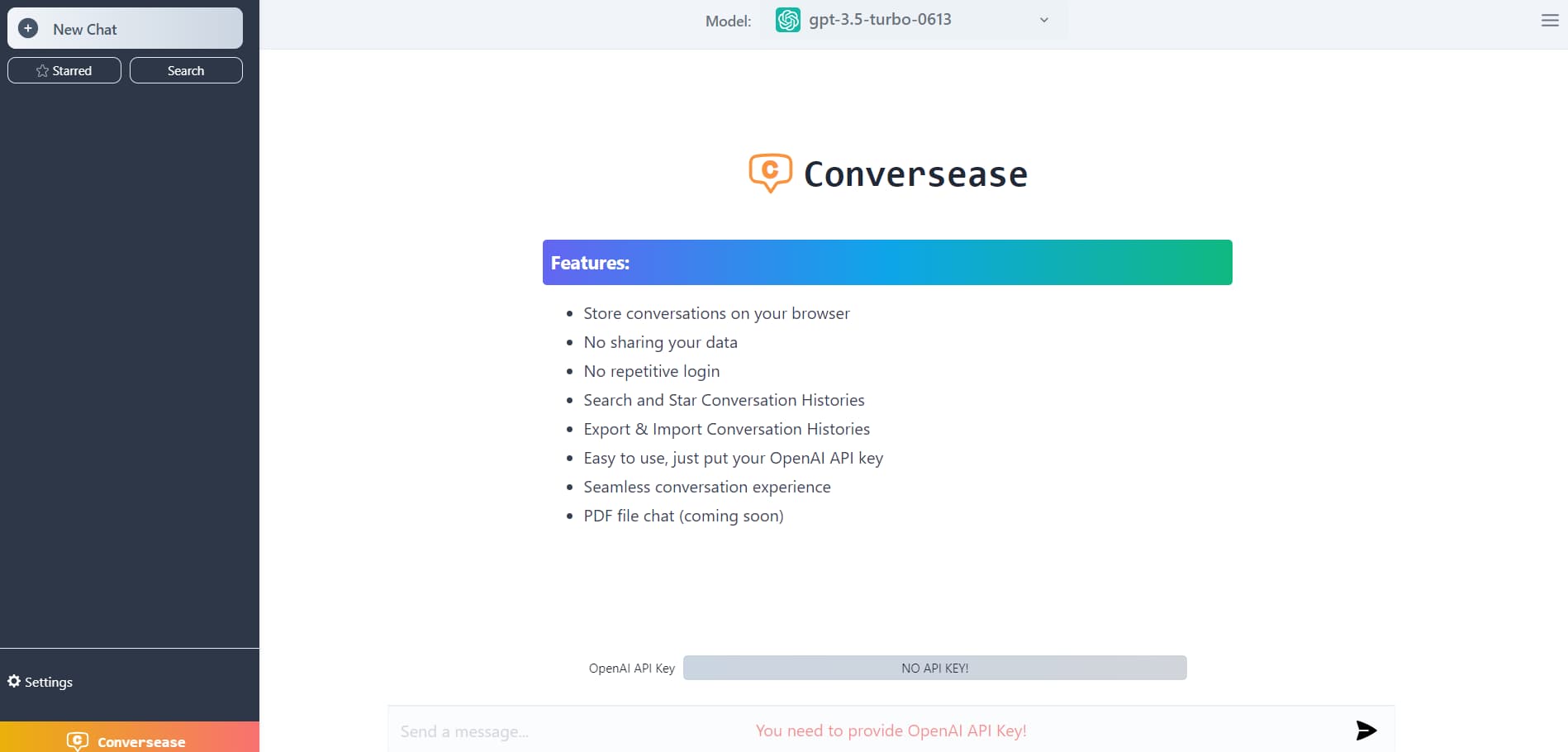 Conversease