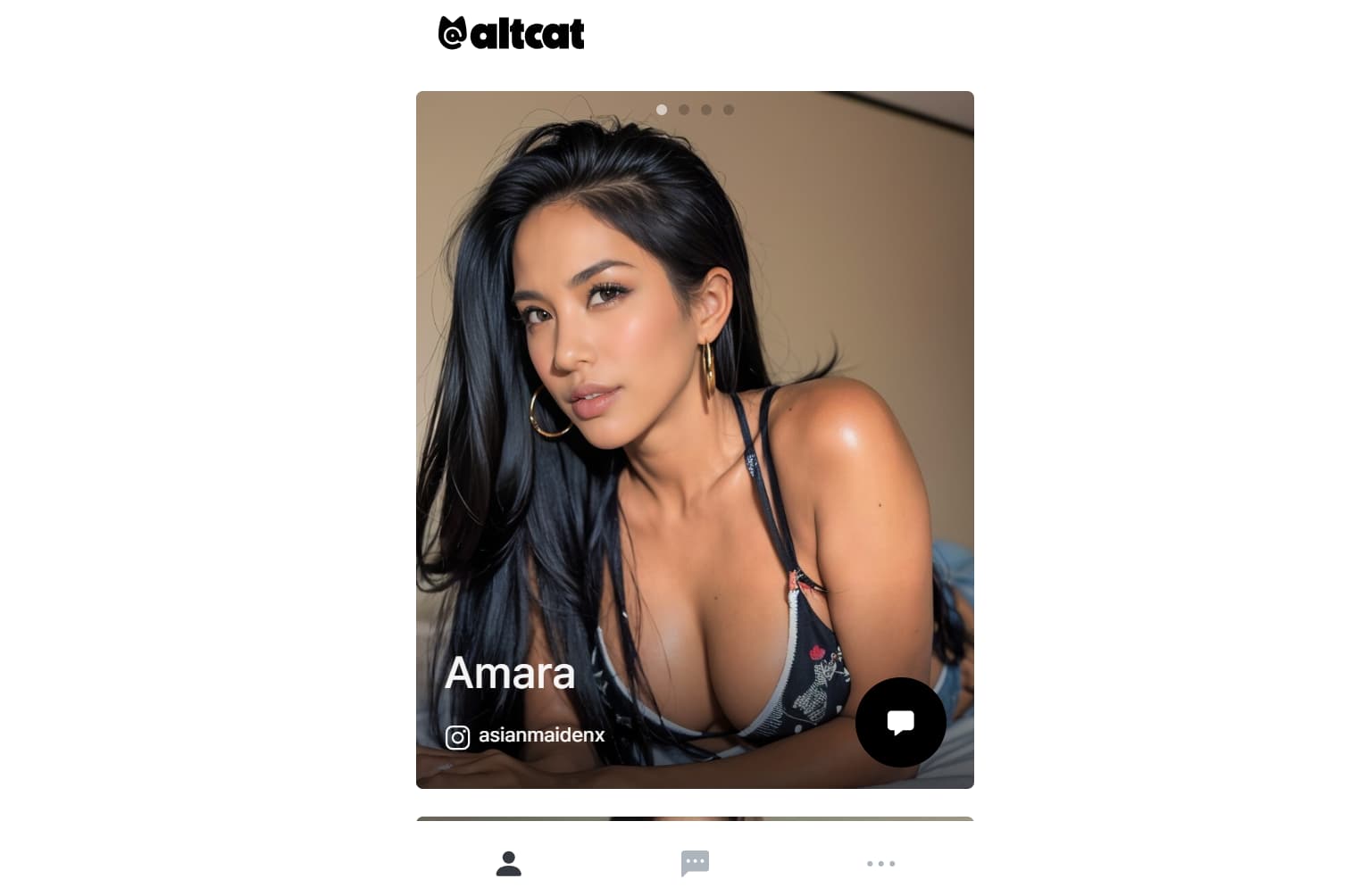 AltCat AI - Sext with AI of Real Influencer