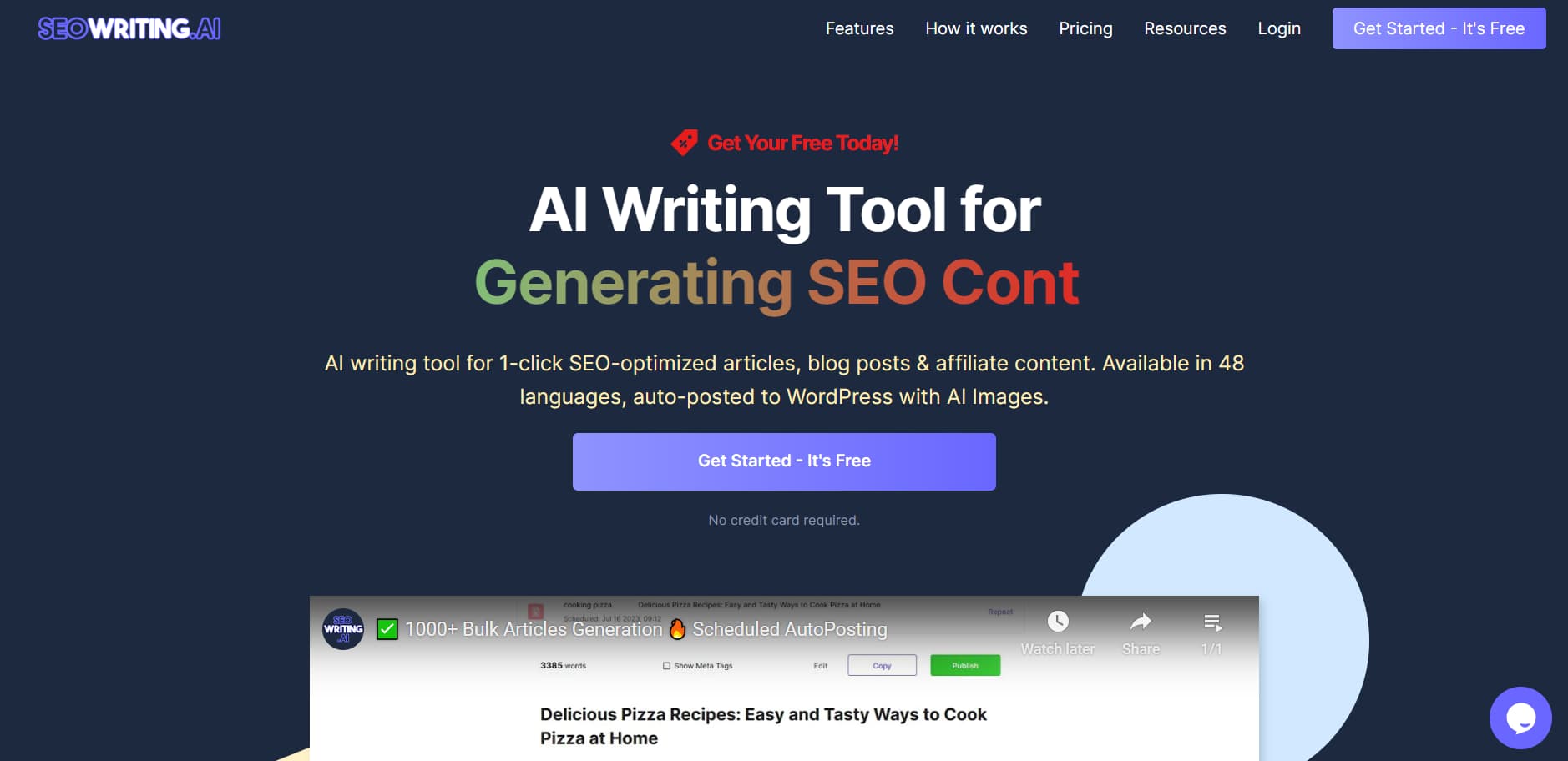 SEO Writing AI