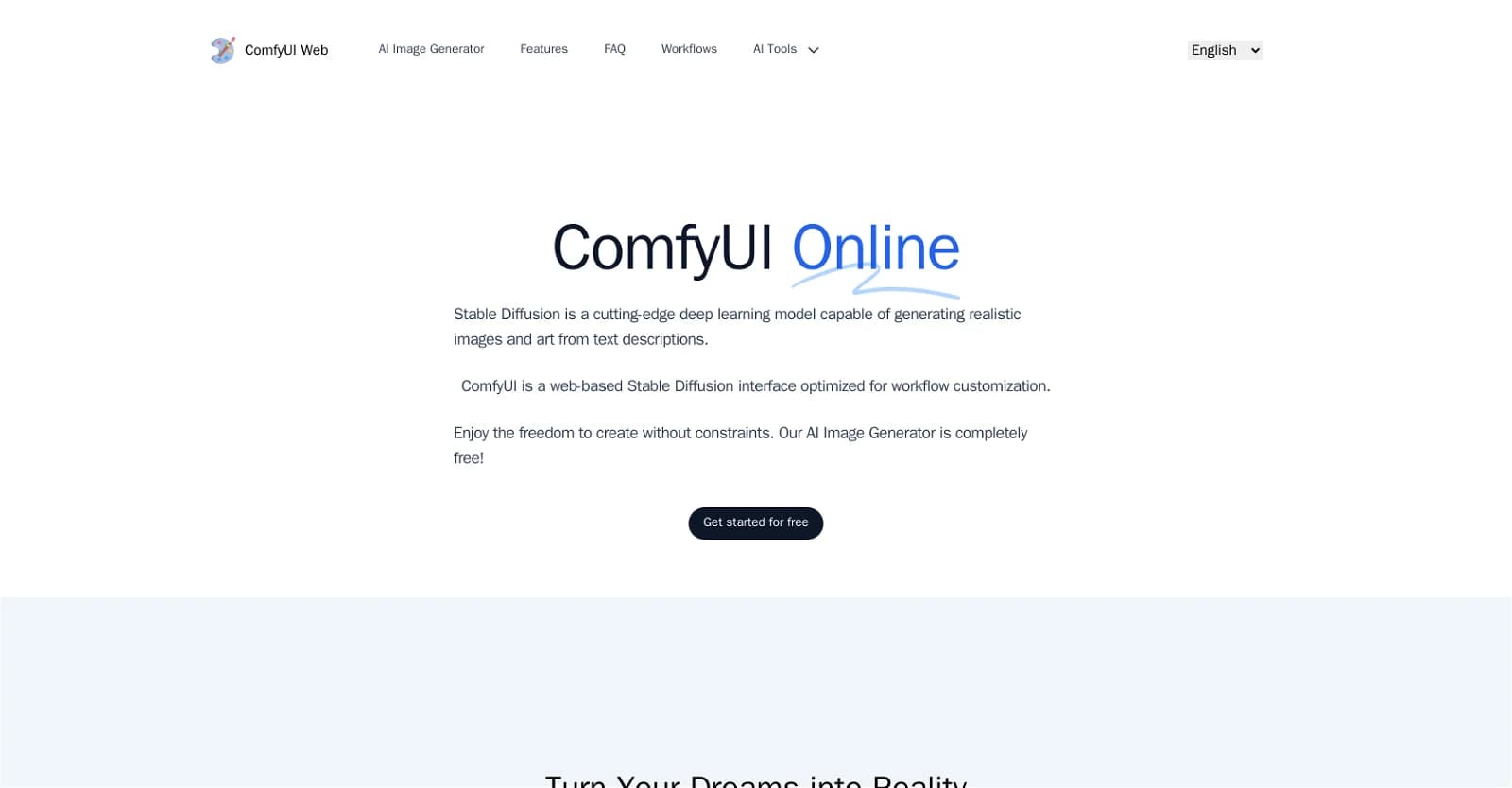 ComfyUI Web