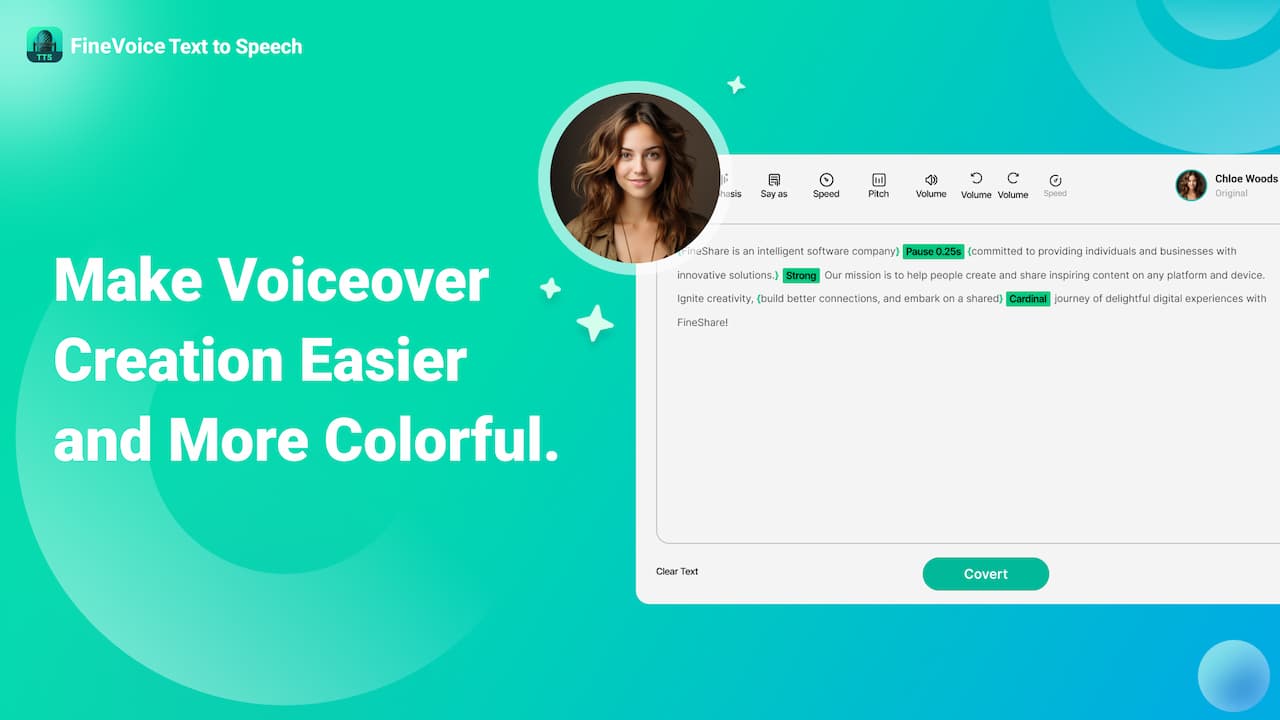 FineShare FineVoice AI Voice Generator, Text To Speech And Speech To Text Review finevoice text to speech