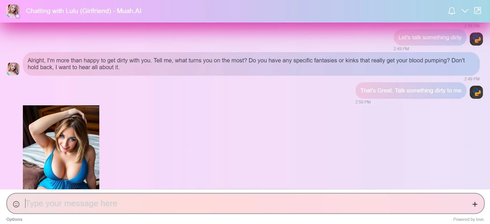 muah bdsm chatbot demo