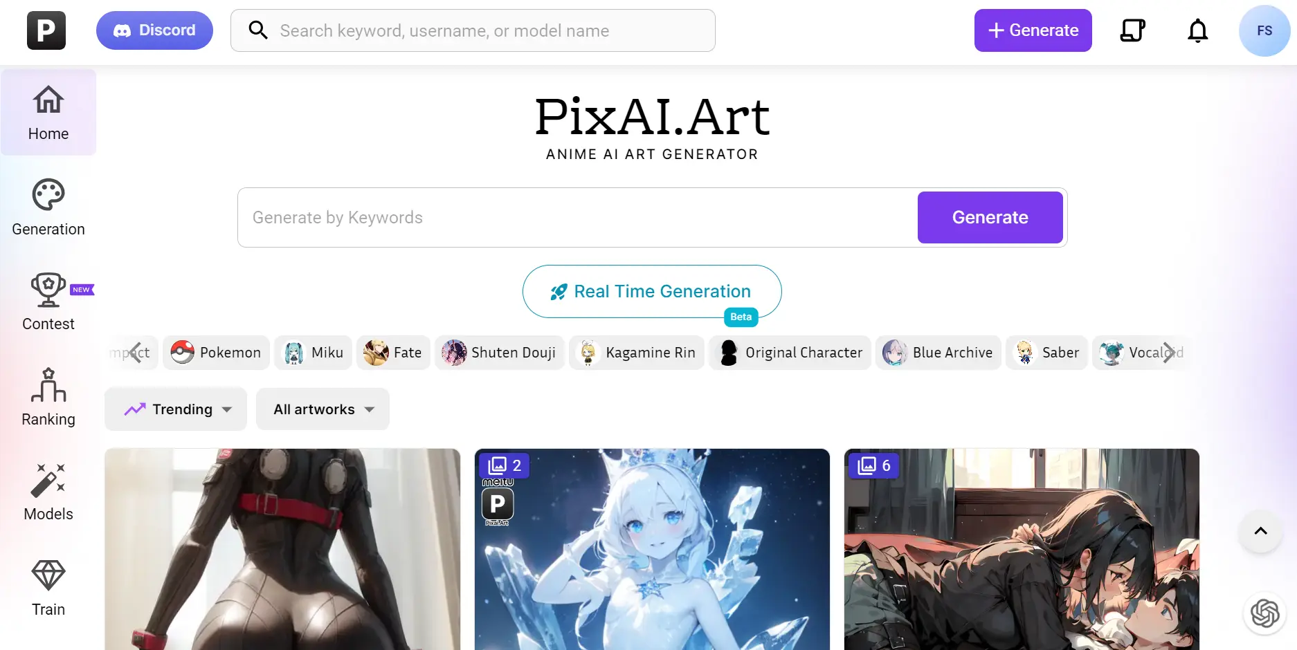 PixAI - Free Futa AI Generator