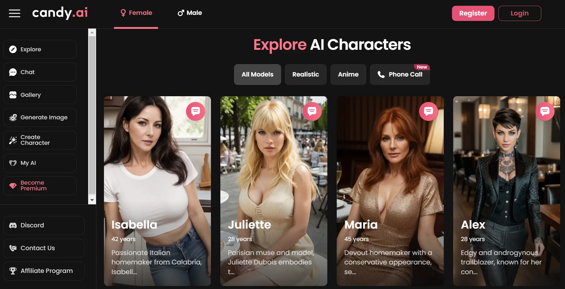 20 Free And Best Femdom AI Chat Bots Femdom Ai Bot by Candy.ai
