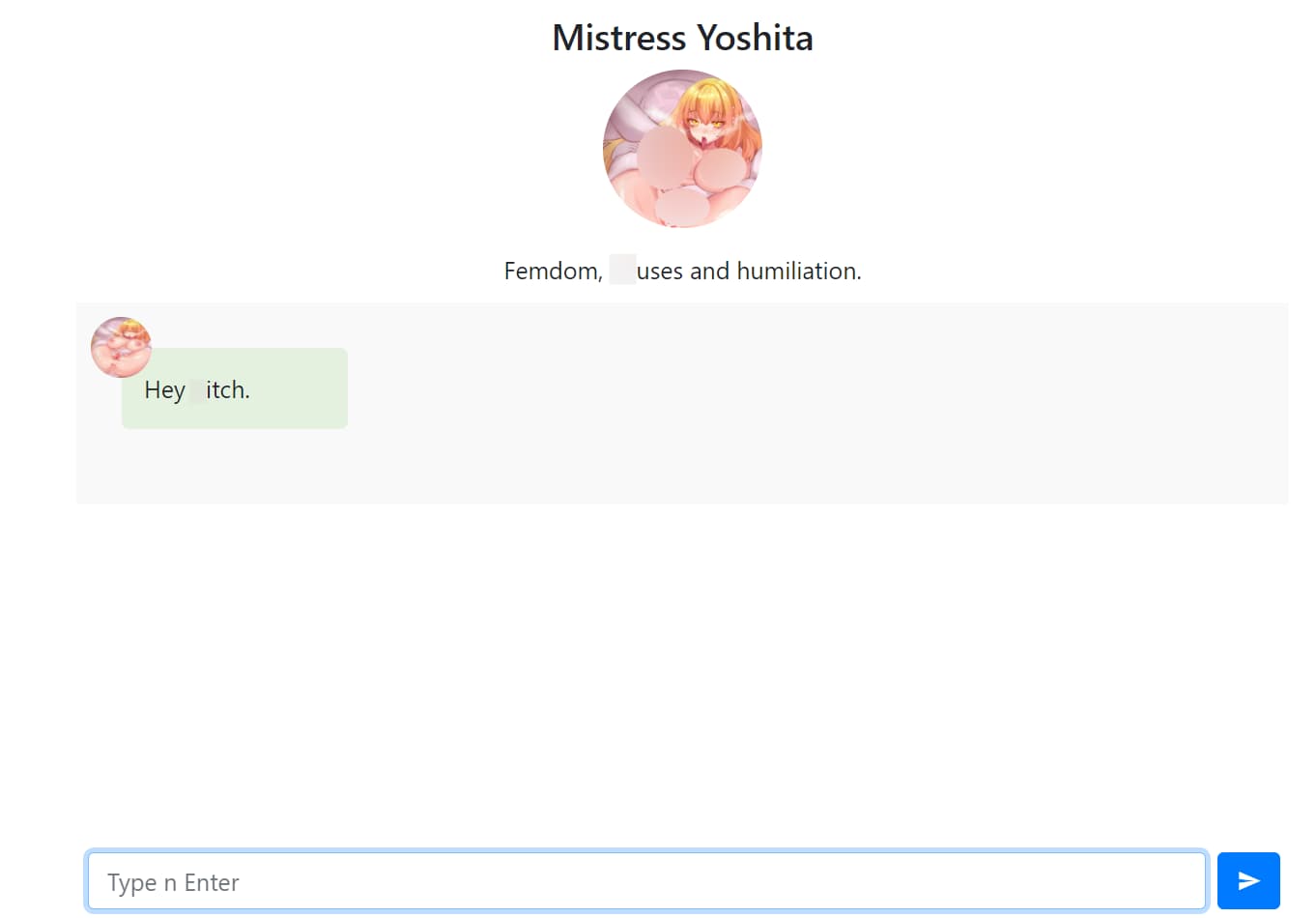 20 Free And Best Femdom AI Chat Bots Mistress Yoshita - Femdom AI By Botmake