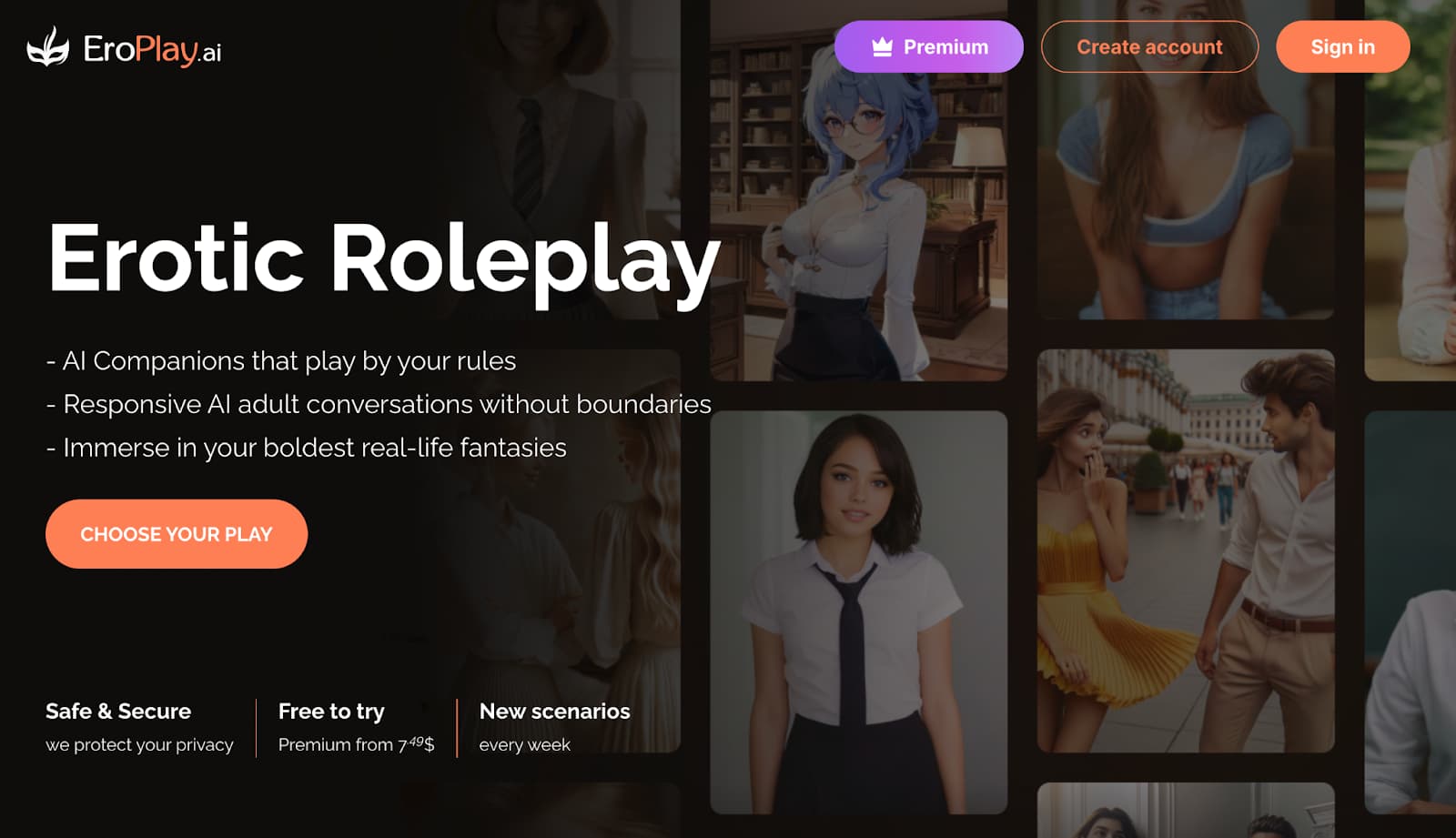 10 Best Apps to Create Femdom AI Eroplay.ai