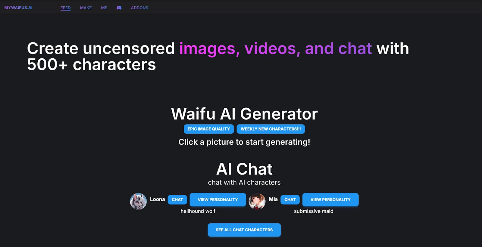 10 Best Apps to Create Femdom AI Mywaifus.ai