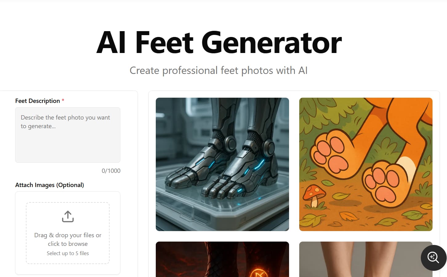 AI Feet Generator By GalaxyAI AI Feet Generator By GalaxyAI
