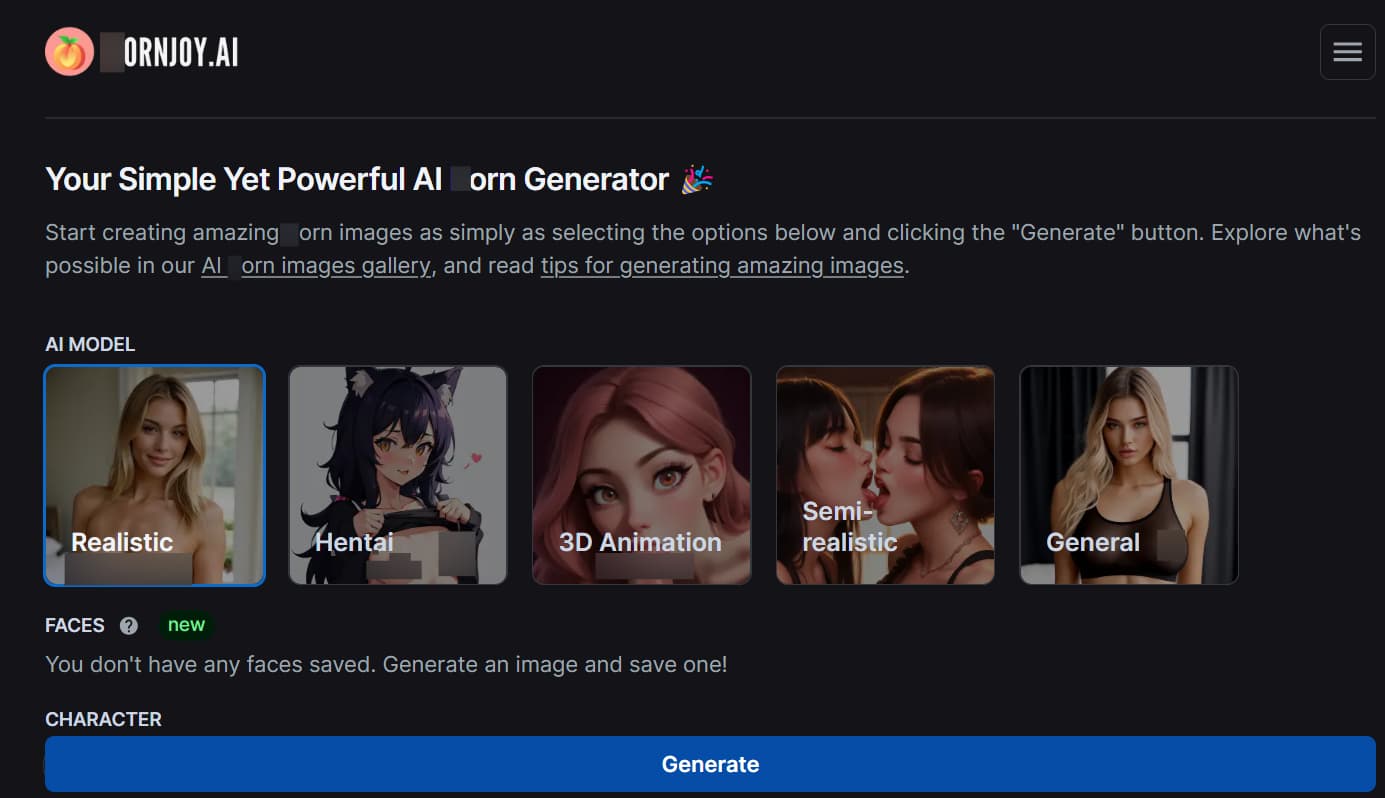 AI Image Generator Uncensored By PornjoyAI AI Image Generator Uncensored By PornjoyAI