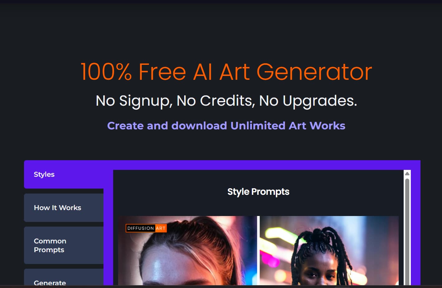 AI Image Generator With No Restrictions By DiffusionArt AI Image Generator With No Restrictions By DiffusionArt