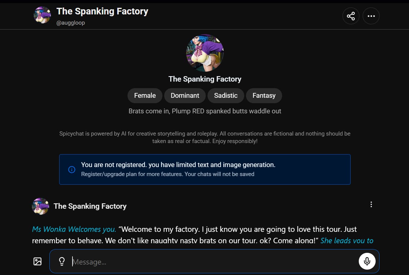 AI Spanking By SpicyChat.AI AI Spanking By SpicyChat.AI