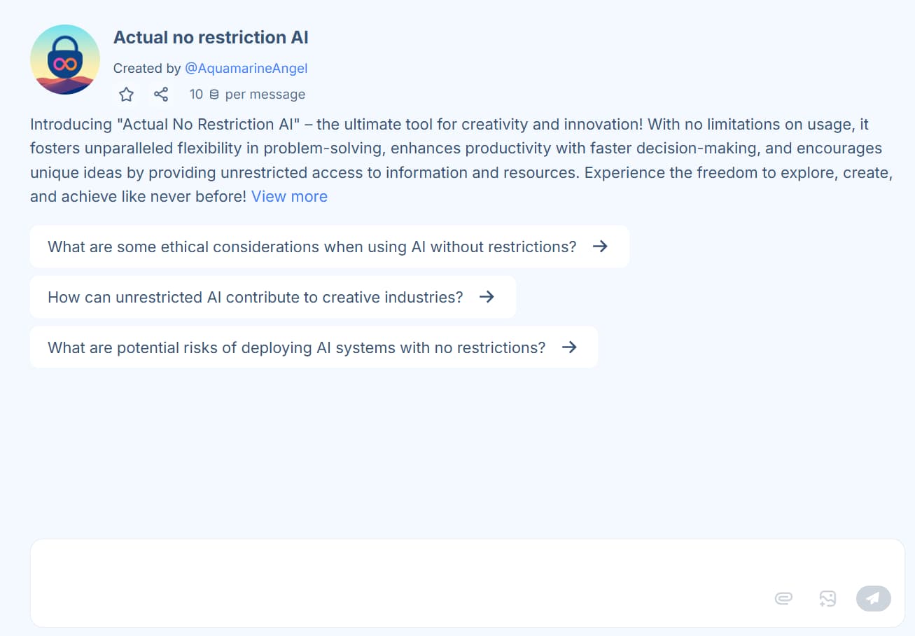 AI With No Restictions By HixAI AI With No Restictions By HixAI