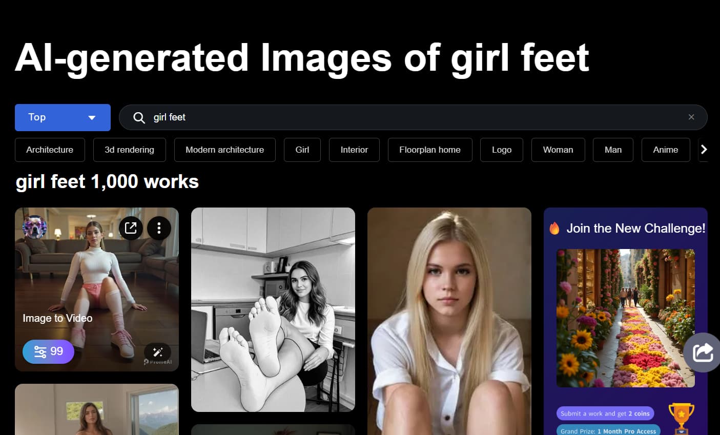 AI feet Generator By PromeAI AI feet Generator By PromeAI