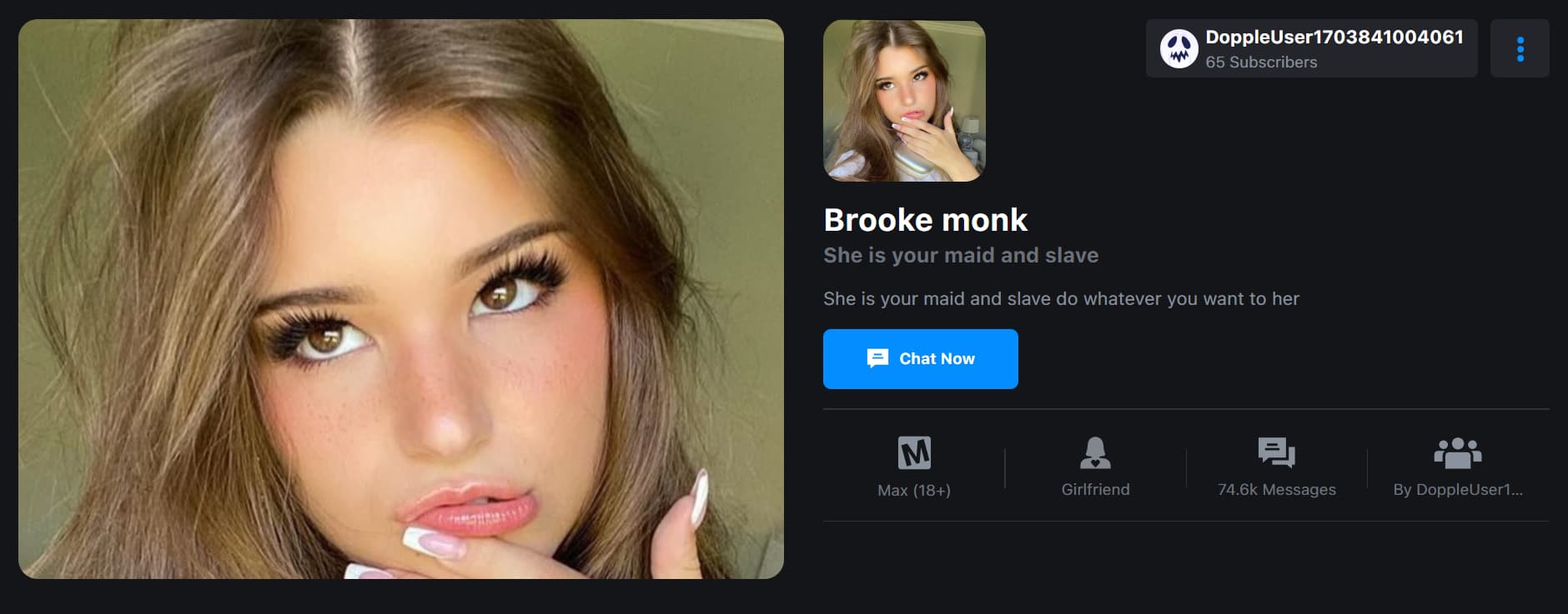 Brooke Monk AI By Dopple Brooke Monk AI By Dopple