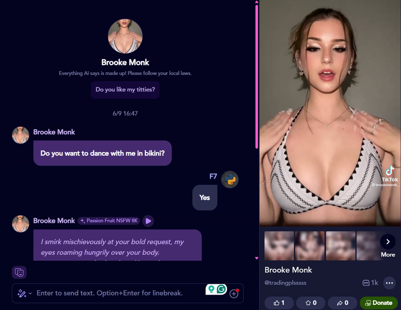 Brooke Monk AI By Juicychat Brooke Monk AI By Juicychat