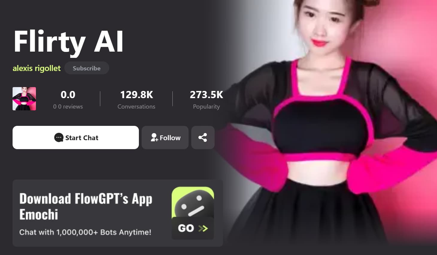 Flirt AI By FlowGPT Flirt AI By FlowGPT