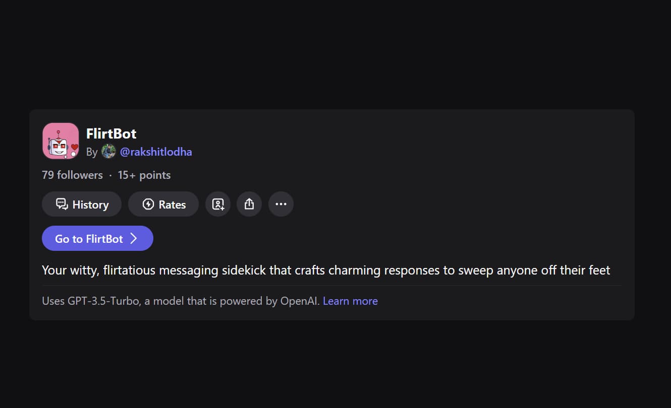 Flirting AI By Poe.com Flirting AI By Poe.com