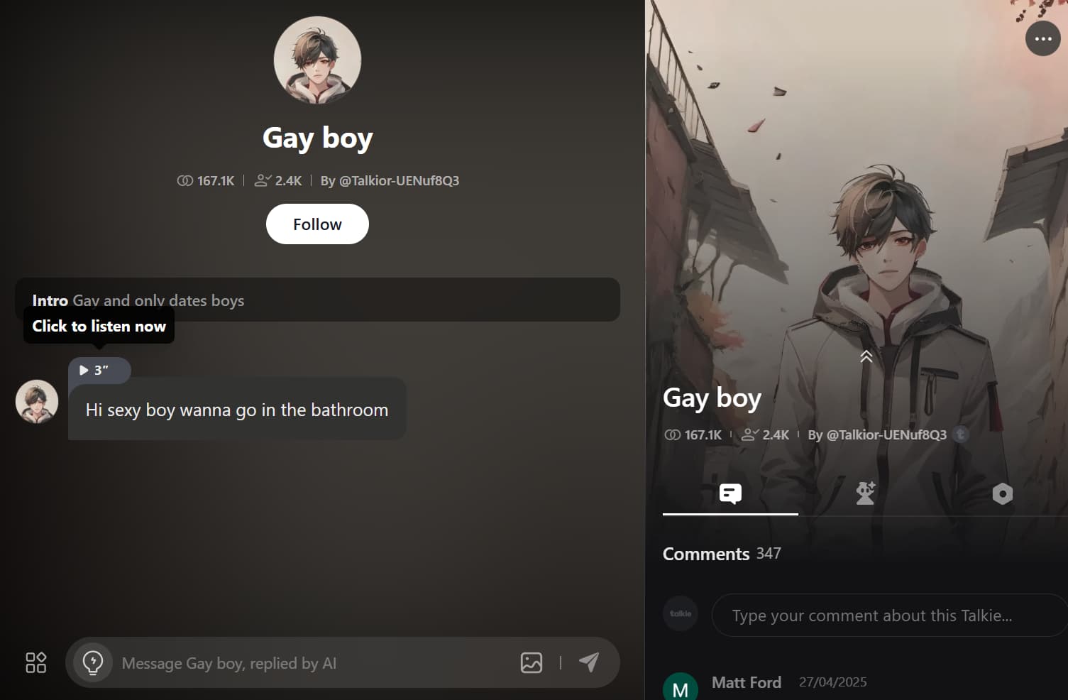 talkie gay ai talkie gay ai