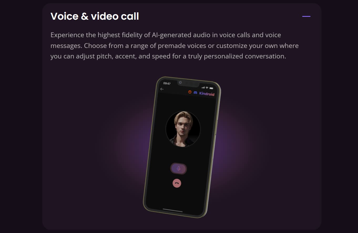 AI voice porn by Kindroid