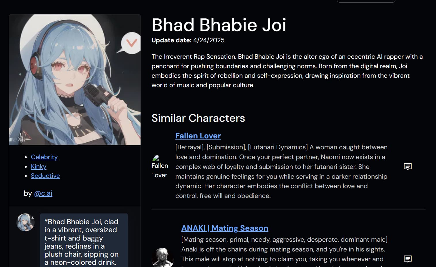 Bhad Bhabie AI Joi Bhad Bhabie AI Joi