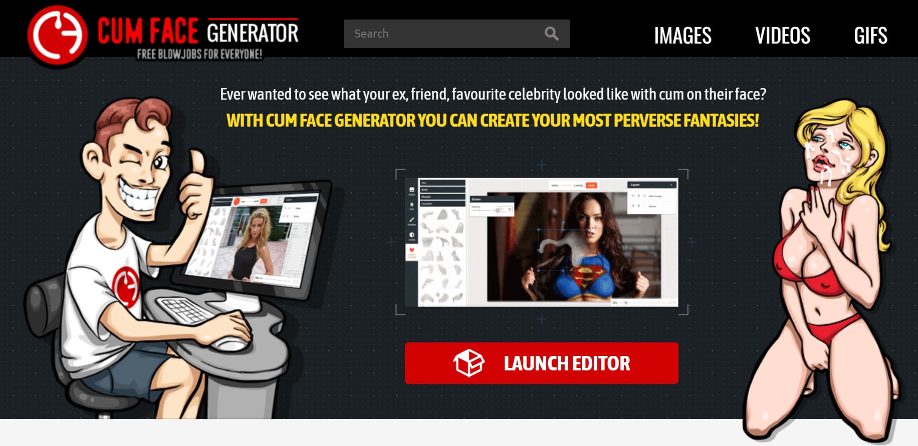 Cumshot AI By CumFaceGenerator