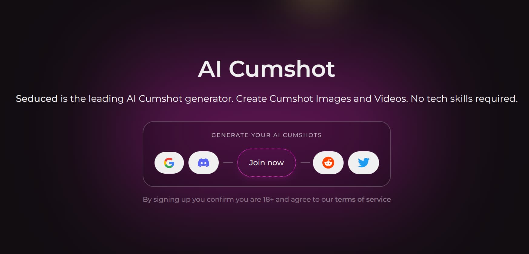 Cumshot AI By SeducedAI