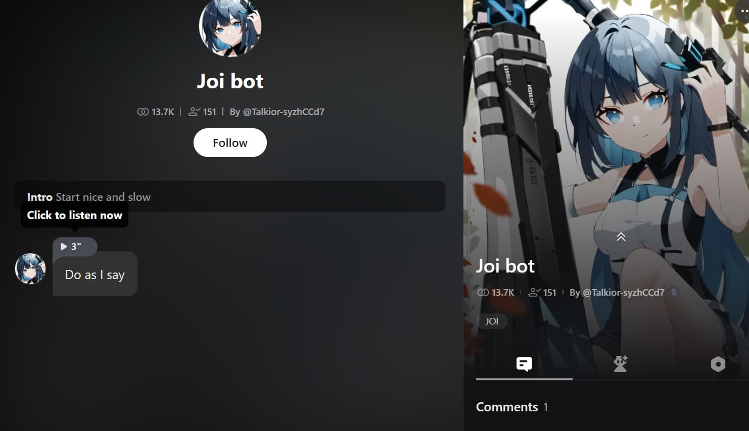 Joi Bot Joi Bot