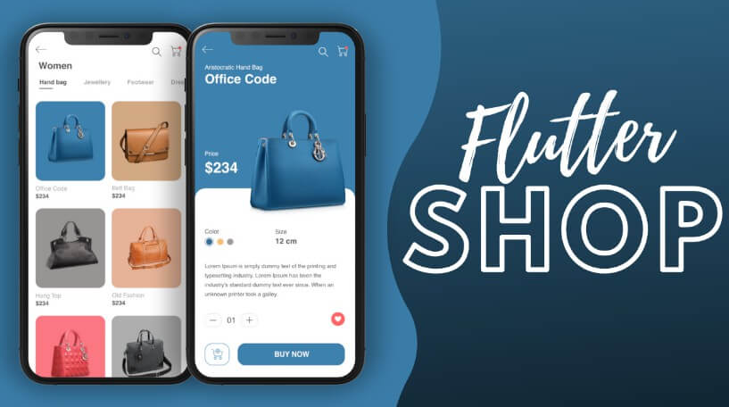 Online Shop App using Flutter