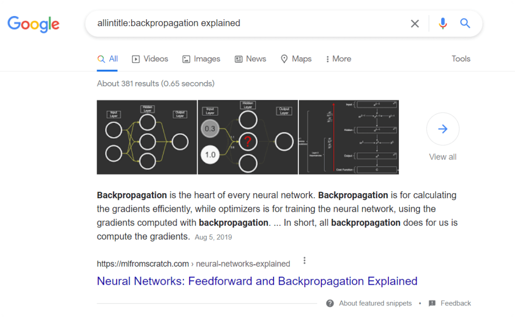 Google Tips And Tricks For Machine Learning How to google like a pro