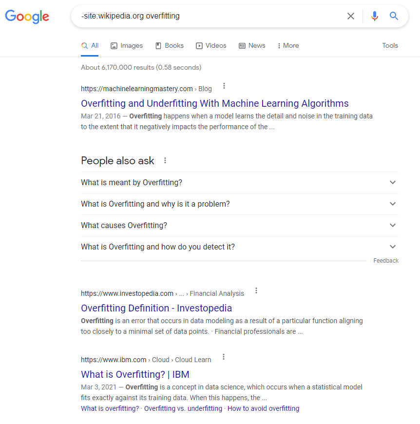 Google Tips And Tricks For Machine Learning how to search better on google