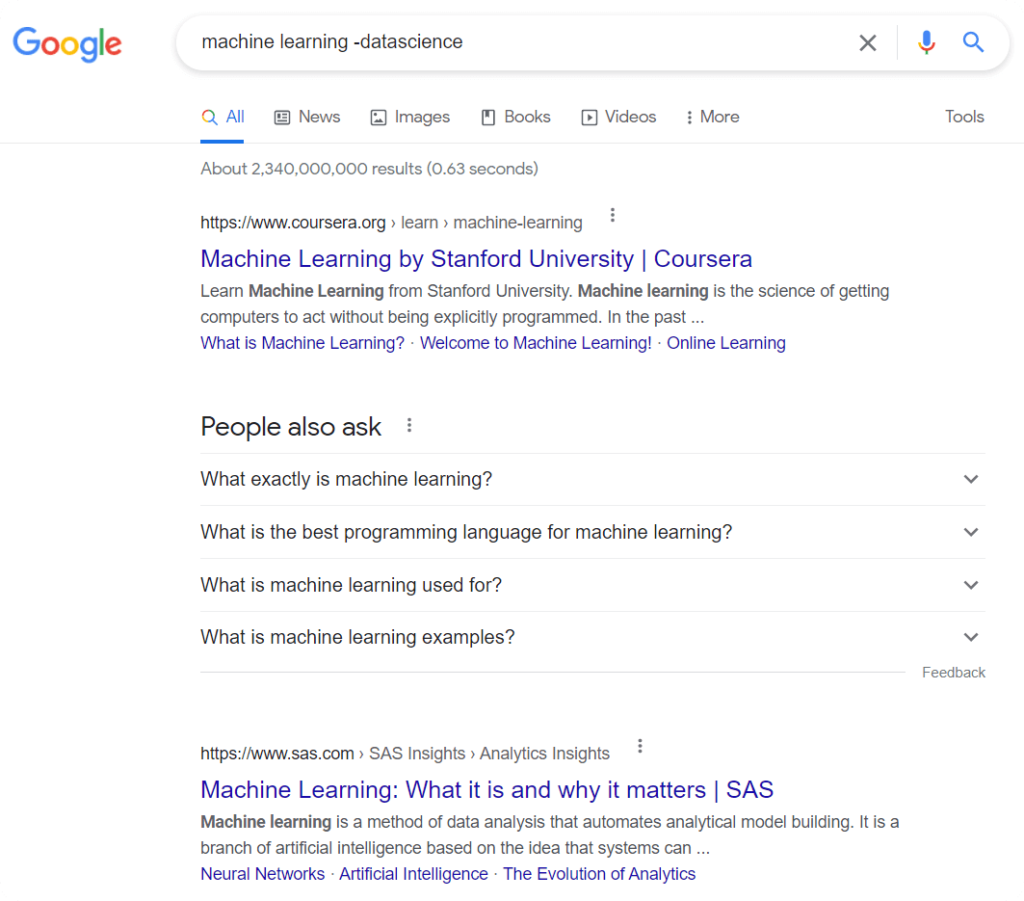 Google Tips And Tricks For Machine Learning how to search better on google