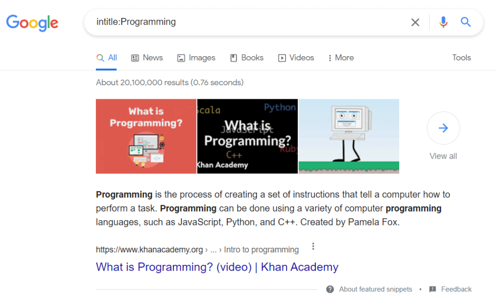 Google Tips And Tricks For Machine Learning how to search better on google