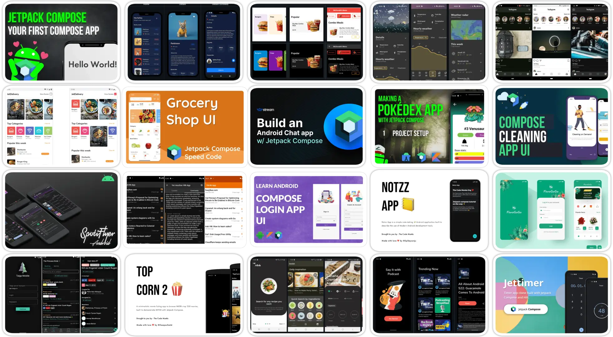 Jetpack Compose Projects