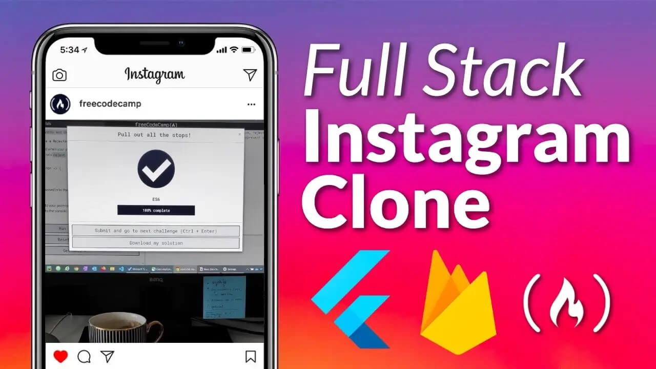 Full Stack Instagram Clone In Flutter