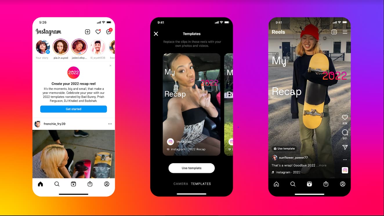 Instagram’s New Reels Template Lets You Create Your Own 2022 Recap