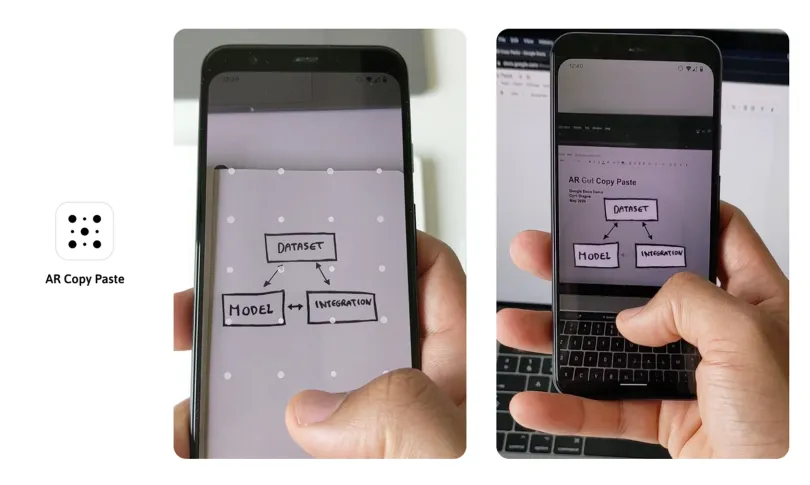 Project ML+AR Cut And Paste