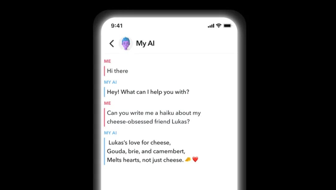 Snapchat My AI Chatgpt Powered chatbot