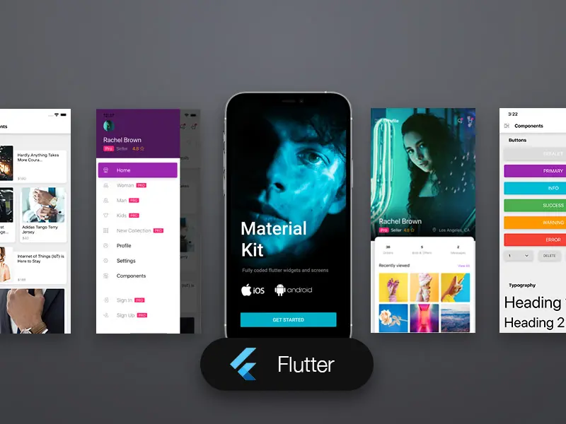 Google material design ui kit